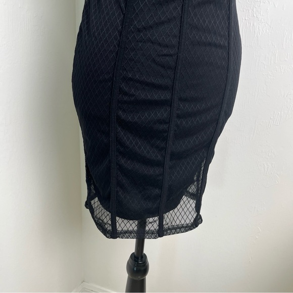Bozzolo Junior Black Mesh Dress L - Picture 3 of 10